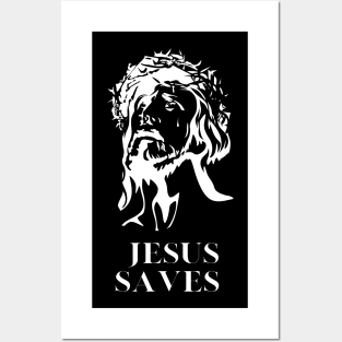 Jesus saves t-shirt | jesus t-shirt | christian t-shirt Posters and Art